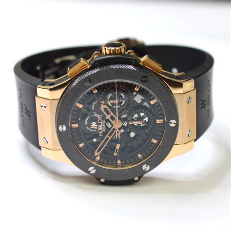 hublot replica wristband big bang|Hublot 18k with rubber strap.